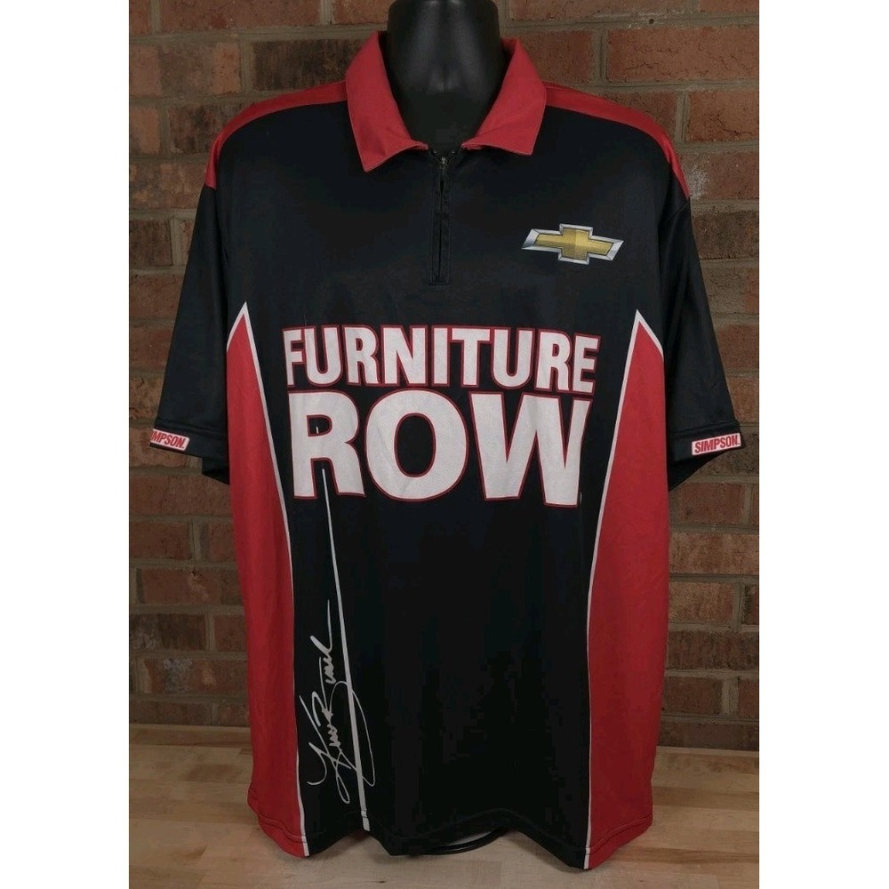 Kurt Busch #78 NASCAR Furniture Row Racing Chevy Nascar Crew Shirt Simpson XL